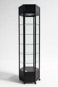 "HexaView LED Tower Display Cabinet"